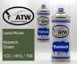 Preview: Land-Rover, Keswich Green, 1CC / HFU / 799: 400ml Sprühdose + 400ml Klarlack - Set, von ATW Autoteile West.